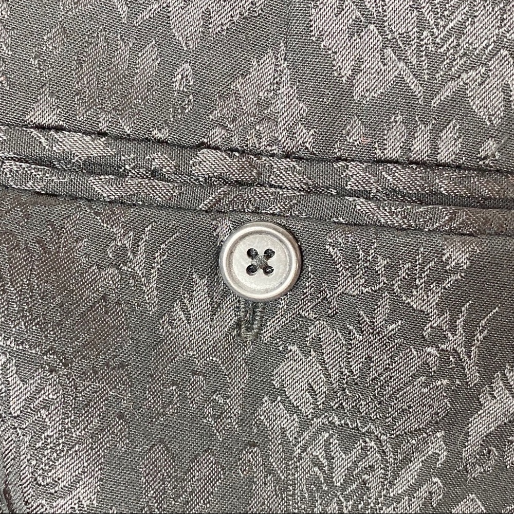 EUC Limited Brocade Gorgeous Black Drew Fit Slacks - Perfect for Xmas holidays! - Picture 5 of 9